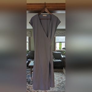 Wrap dress. Everlane